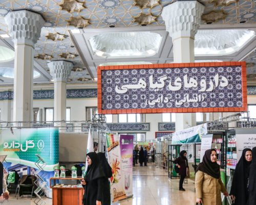 نظارت تصویری دو دوره نمایشگاه گیاهان دارویی